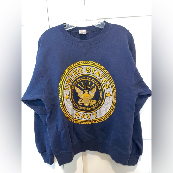 Dark Blue Navy Sweatshirt. Size S - Picture 1 of 2